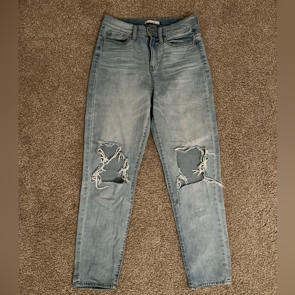 High Rise Mom Jeans